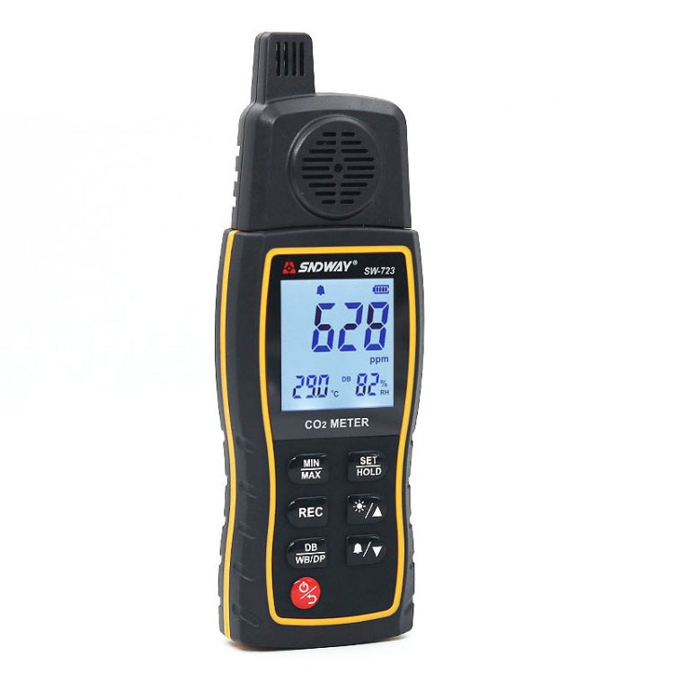 SNDWAY SW723 High-Precision Carbon Dioxide Detector Air Carbon Dioxide Concentration Monitor, SW723 SNDWAY SW723 High-Precision Carbon Dioxide Detector Air Carbon Dioxide Concentration Monitor, SW723